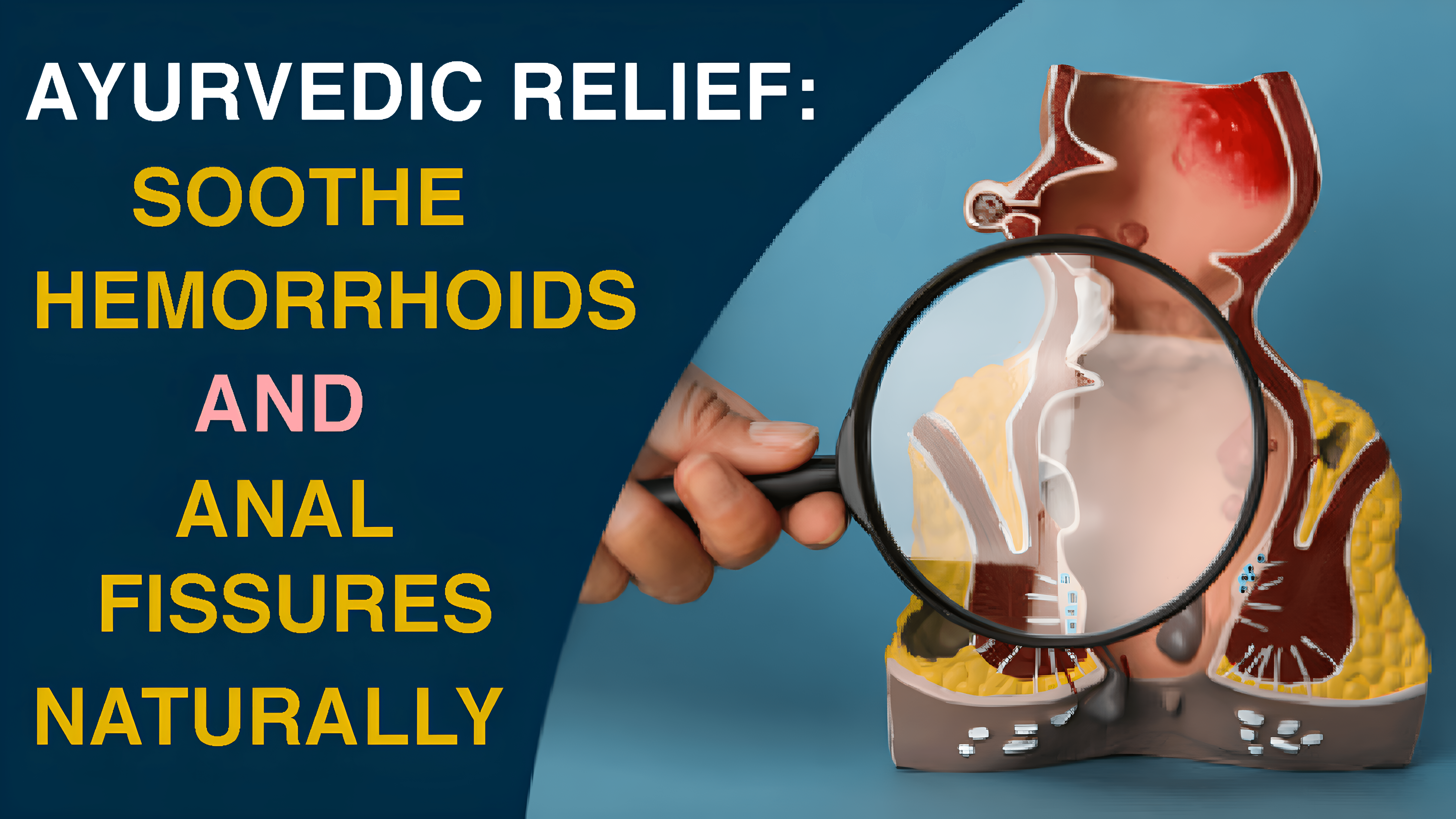 Ayurvedic Relief: Soothe Hemorrhoids and Anal Fissures Naturally