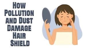 How Pollution and Dust Damage Hair Shield