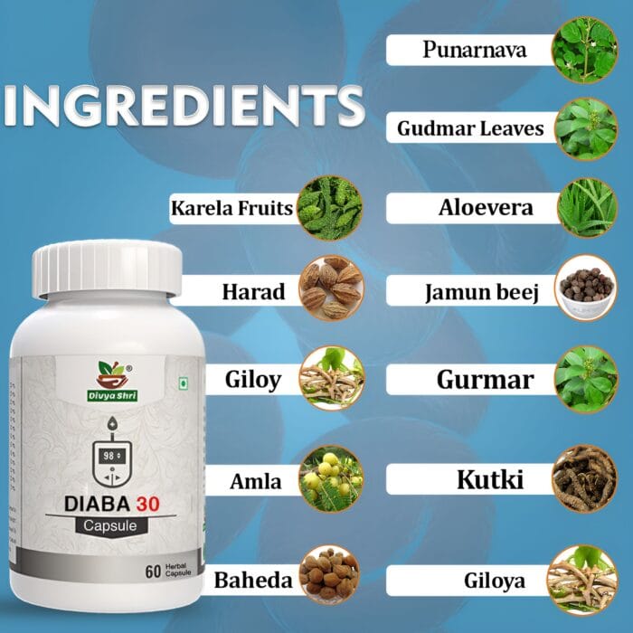 Diaba 30 capsule ingredients