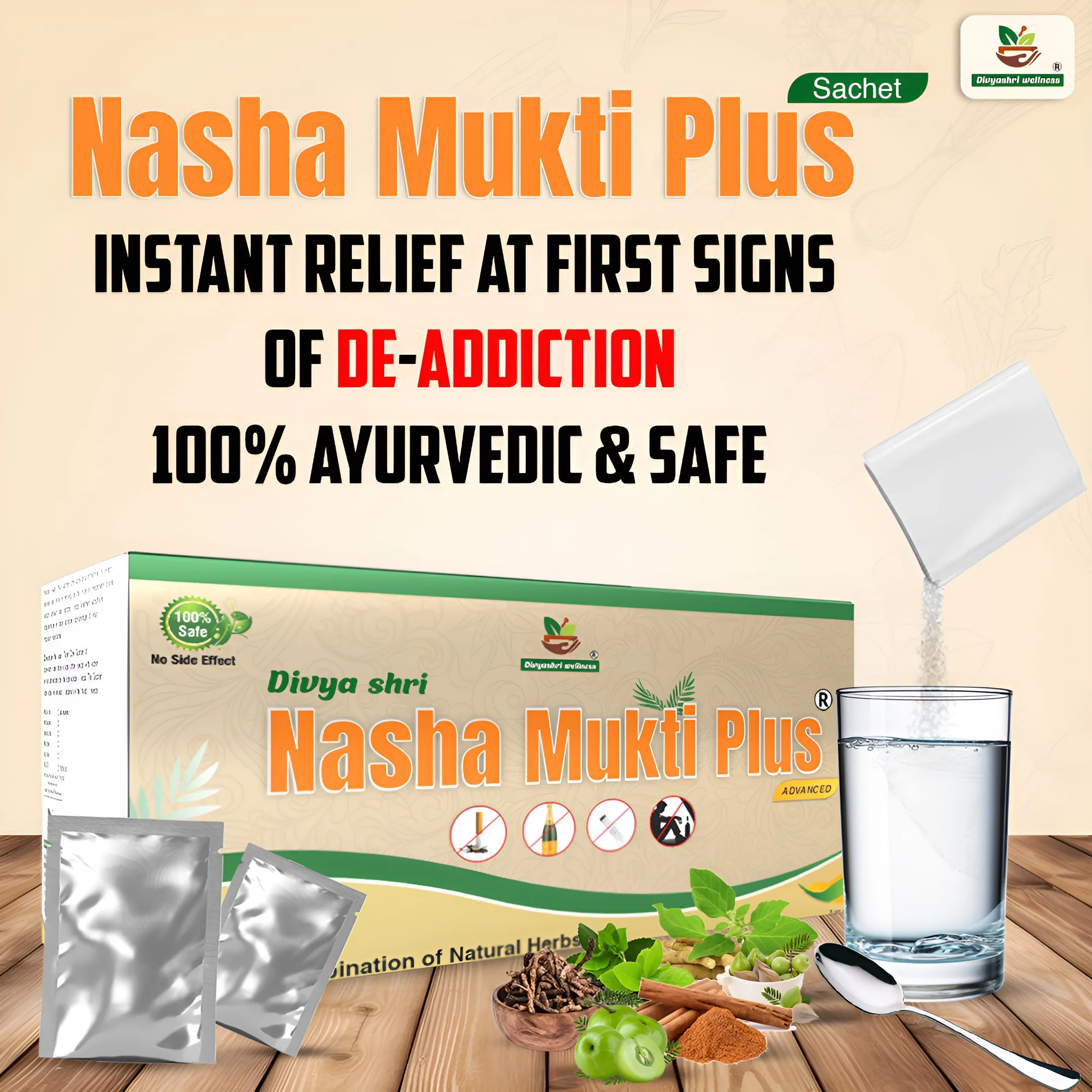Nasha Mukti Plus sachet