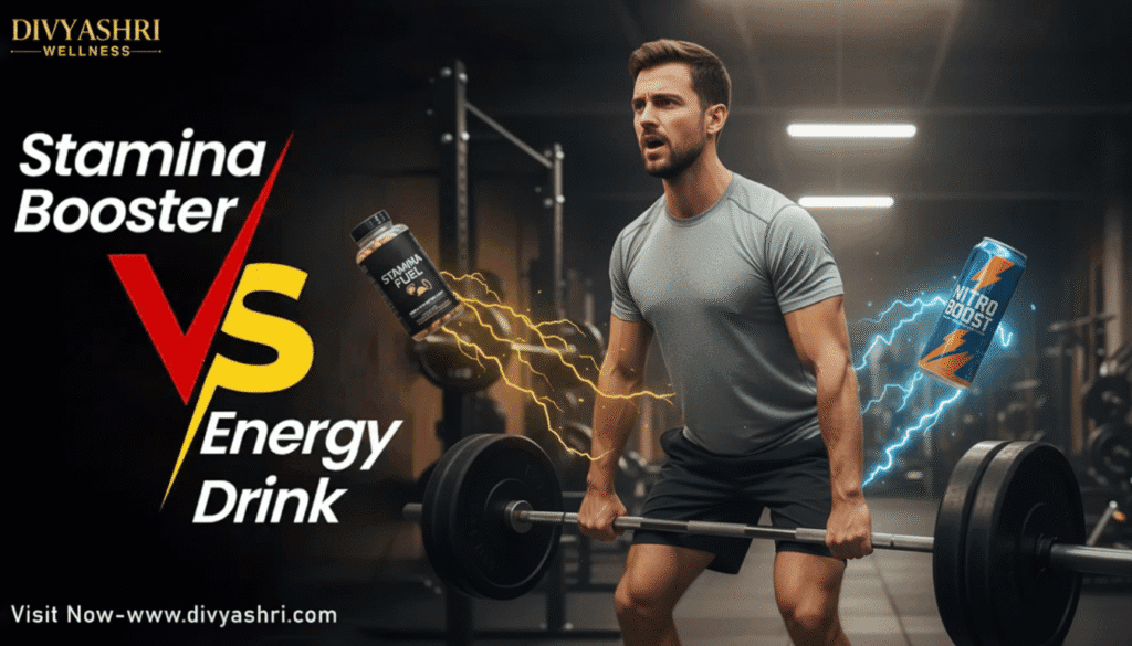 Stamina Booster Vs Energy Drink
