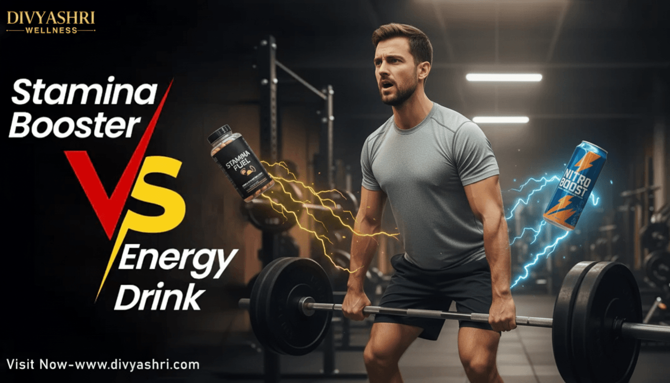 Stamina Booster Vs Energy Drink